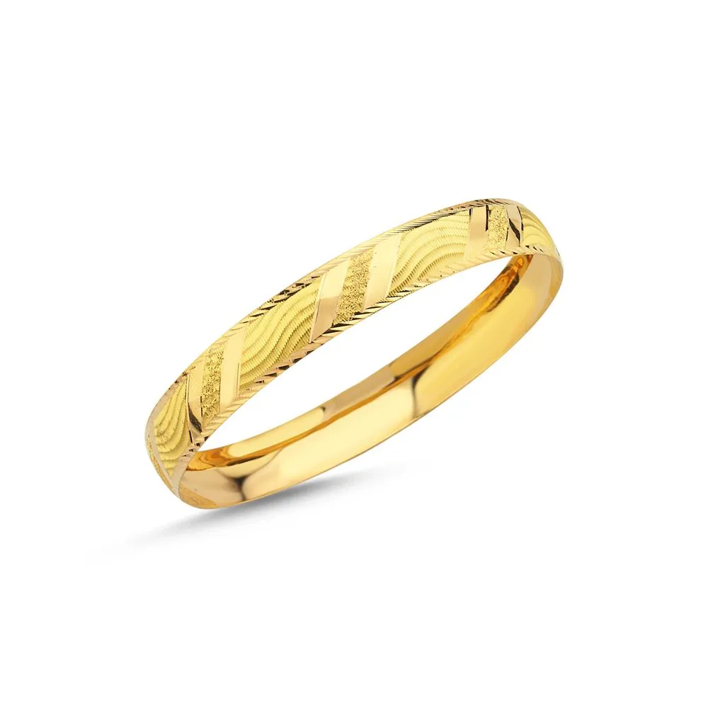 22 Ayar Tel Altın Bilezik 10mm 13 Gr